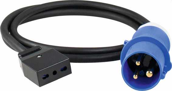 FICHE CEI (1PNT/16A/230V) ET PRISE DE COURANT ITALIENNE TYPE L (230V, 10-16A