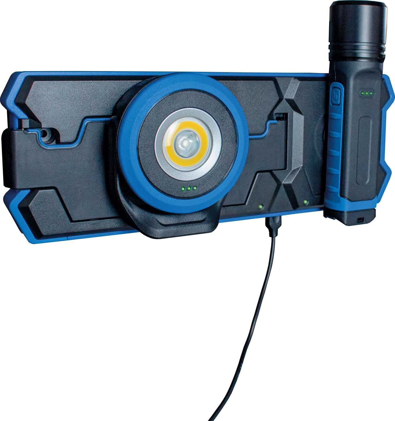 INDU 3 PROJECTEUR RECHARGEABLE + LED 3W + LED 7W