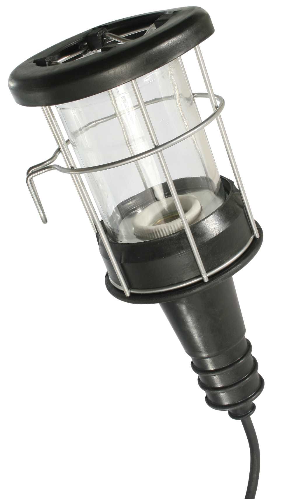 BALADEUSE CAOUTCHOUC 100 W E27 5 M DE CABLE H05RN-F 2X1,0