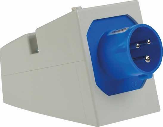 SOCLE DE CONNECTEUR CEE 250V, 16A