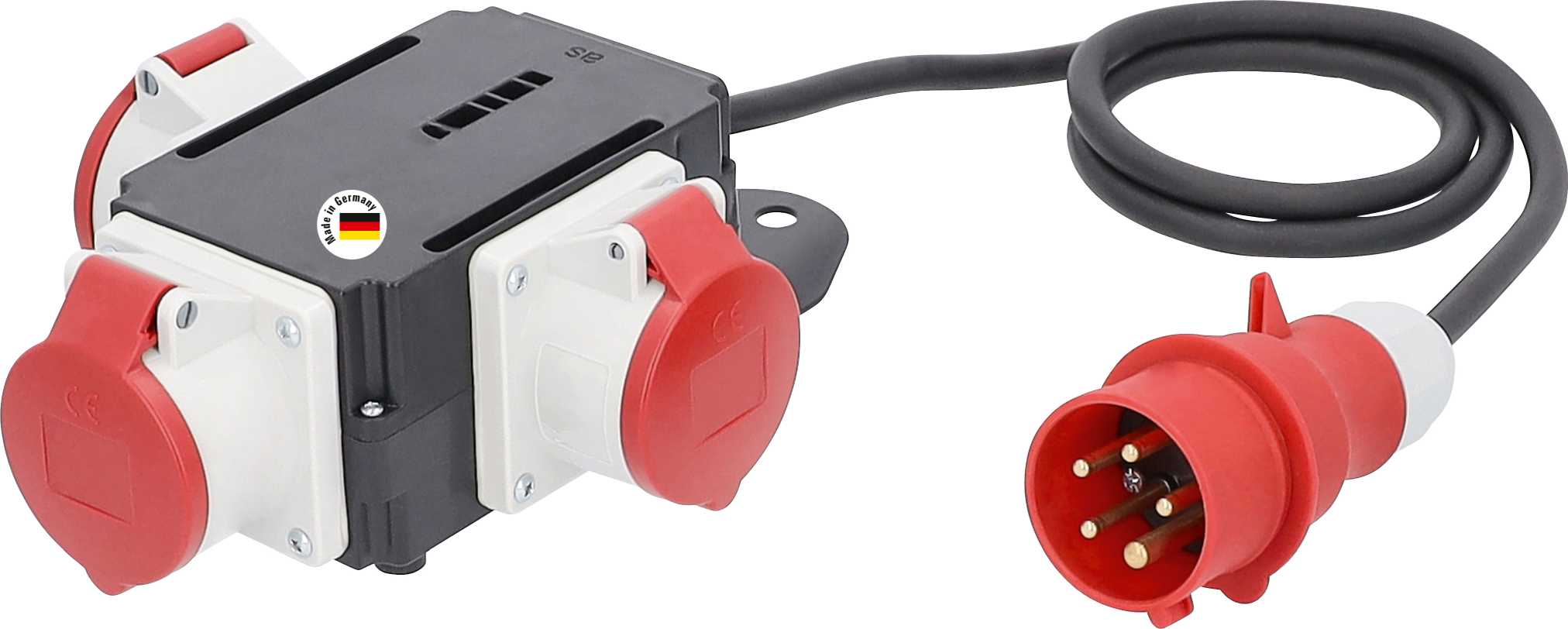 MIXO 440V - 16A - 3 PRISES CEE - ALIMENTATION 1,5M CABLE H07RN-F 5G1,5