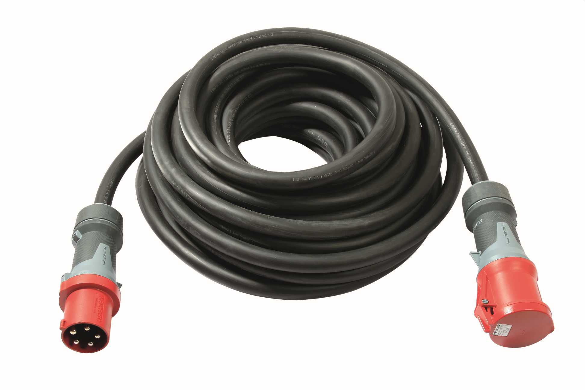 RALLONGE TRIPHASEE 63A, 25M H07RN-F5G16, 400V