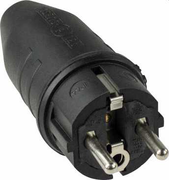 FICHE DE CHANTIER EN CAOUTCHOUC 2PT / 16A / 250V CAPACITE 2,5MM131