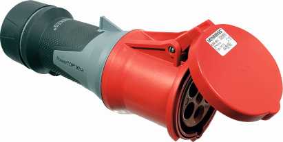 PRISE INDUSTRIELLE CEI, IP44 3PNT/63A/400V 6H