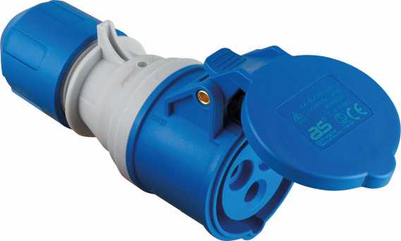 POWERLIGHT PRISE CEI MONO, 1PNT/16A/230V