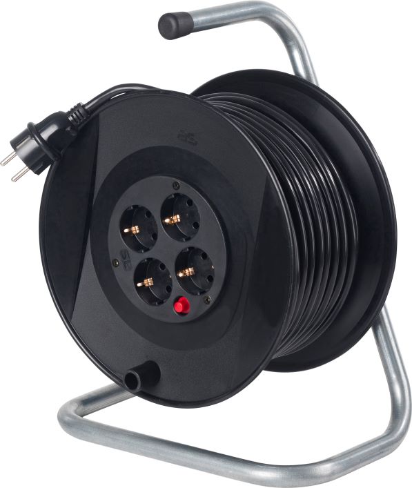 ENROULEUR DE CABLE A TAMBOUR 285MM, 40M H05VV-F3G1,5