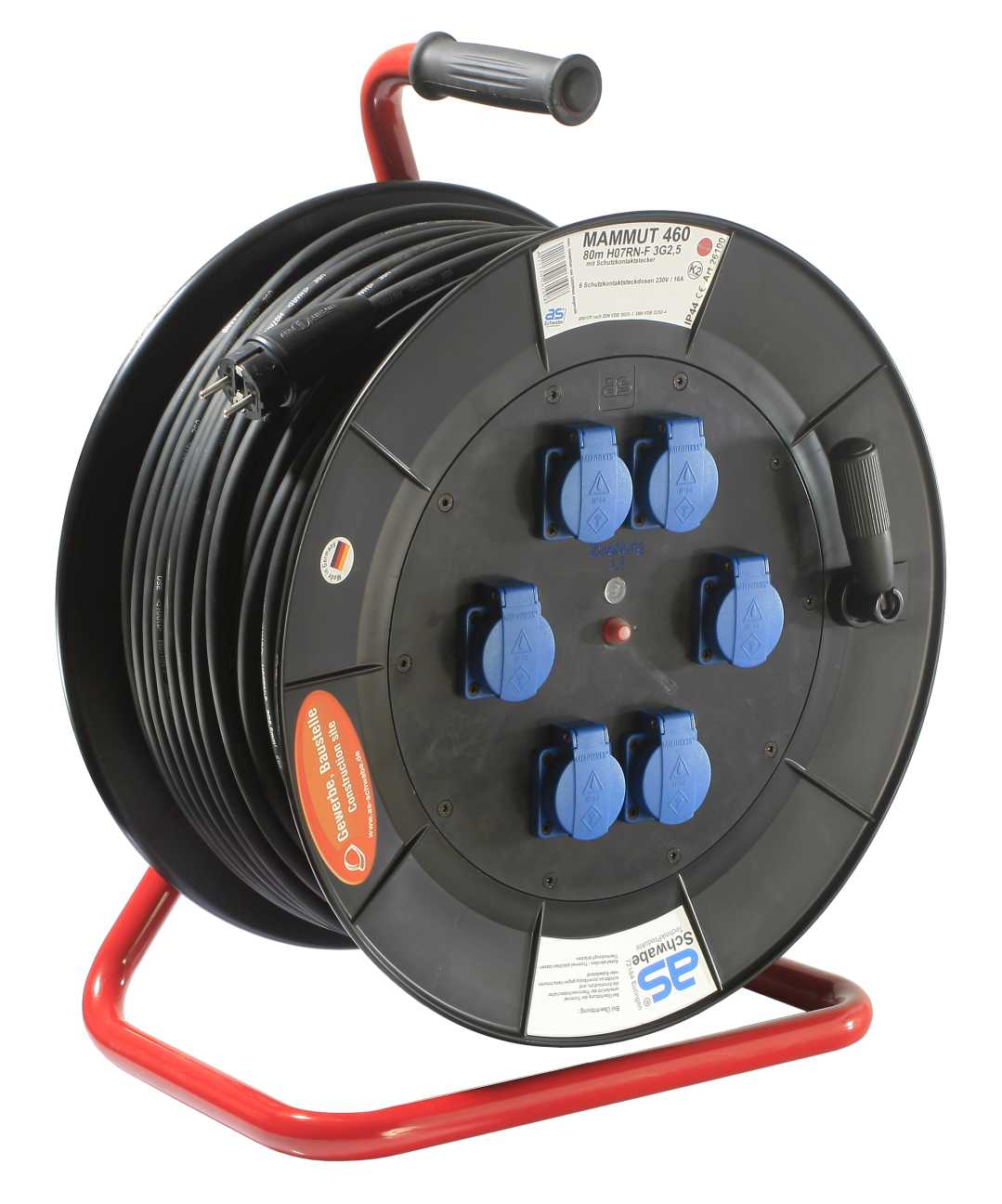 ENROULEUR MAMMOUTH, CHASSIS STANDARD