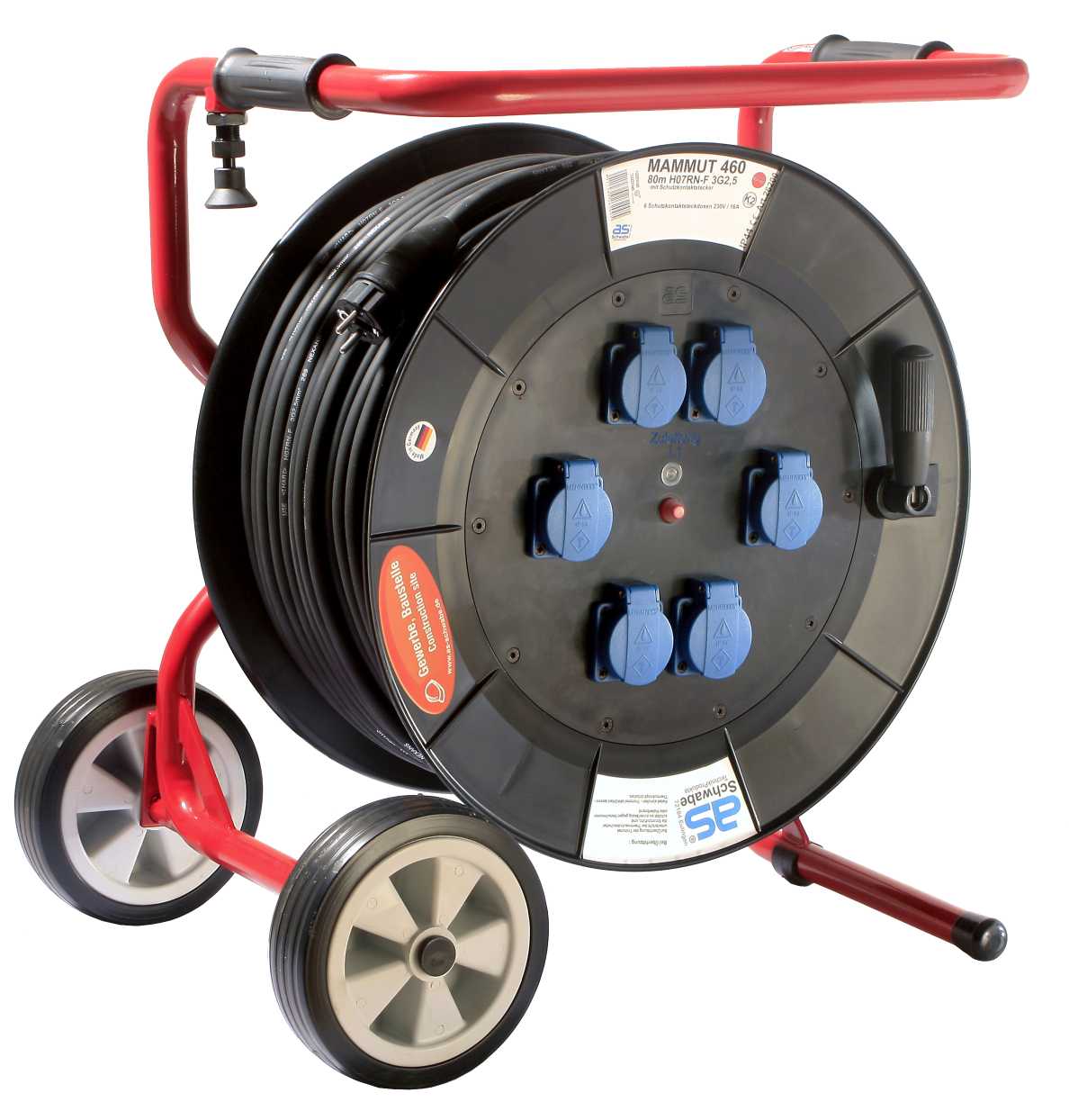 ENROULEUR MAMMOUTH, CHASSIS ROULANT