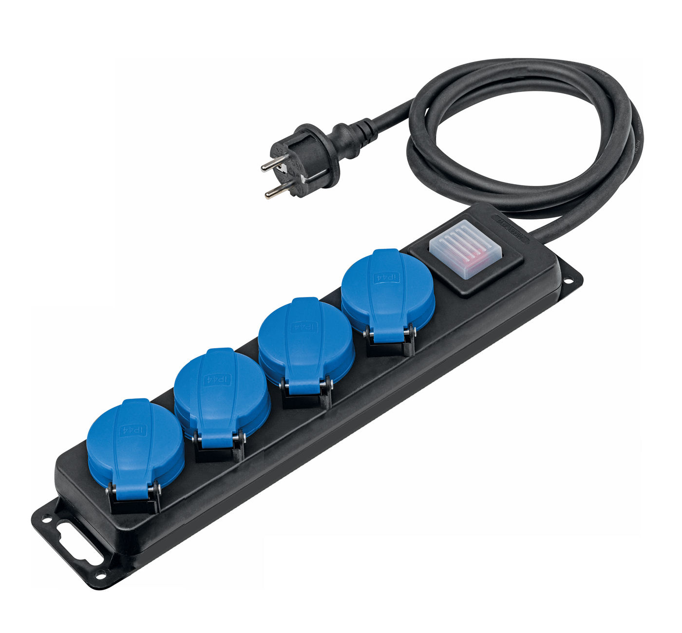 REGLETTE 1,5 M H07RN-F 3G1,5 4 PRISES