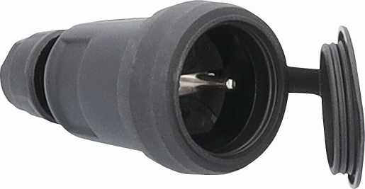 PRISE MOBILE CAOUTCHOUC RENFORCE, CAPACITE DE RACCORDEMENT 2,5MM2