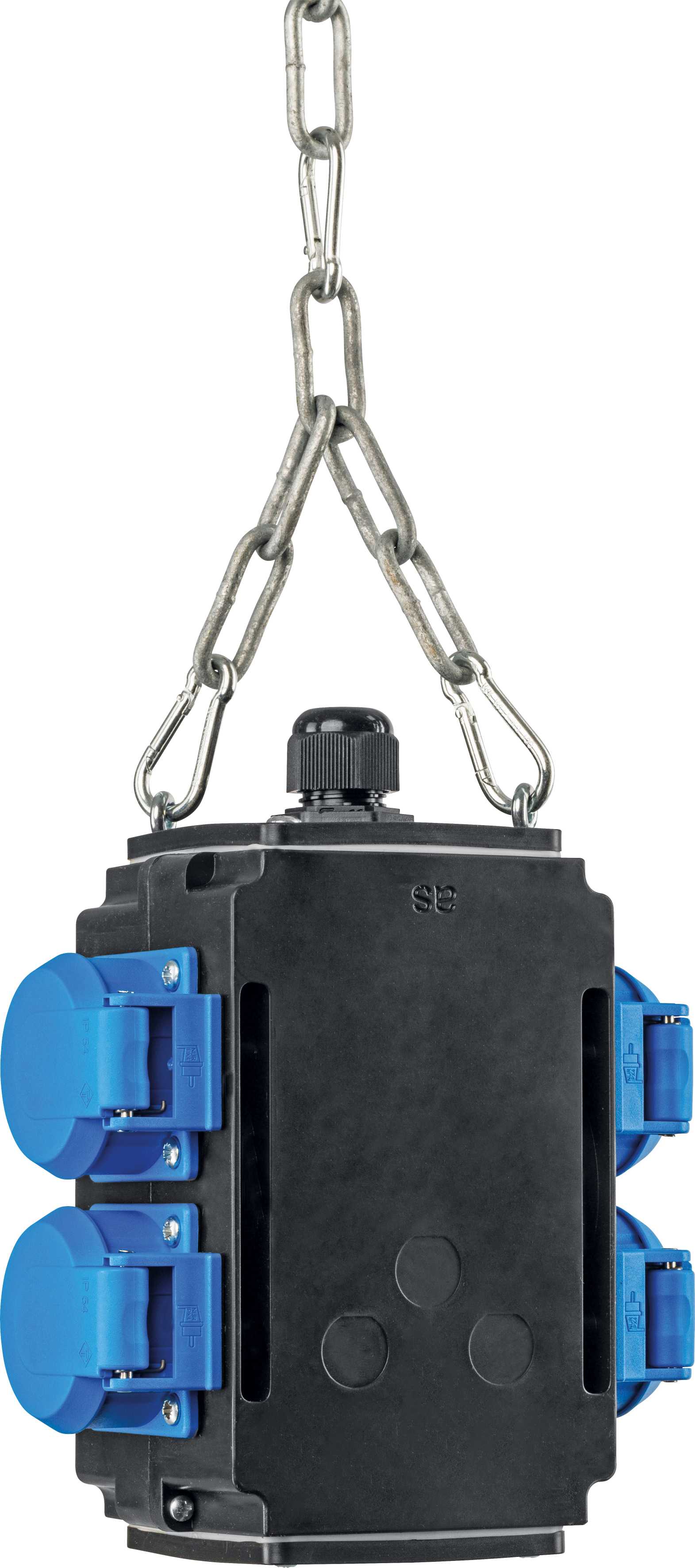 MIXO I COFFRET DE PRISES SUSPENDUS IP44 4X PRISES NF 1PNT/16A/250V 3X1,5 MM2 JUS