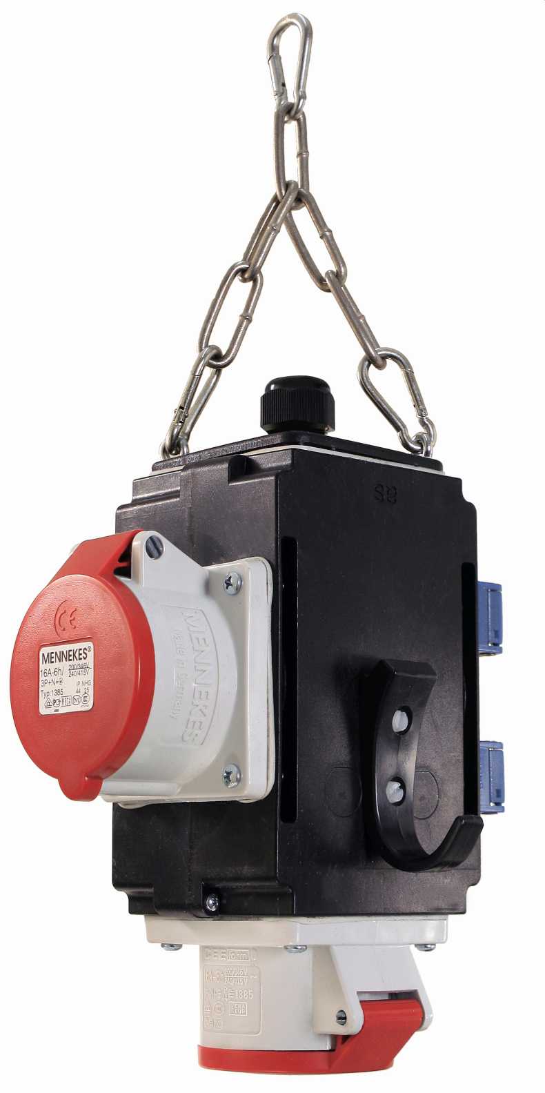 MIXO III 2X PRISES NF 1PNT/16A/250V 2X PRISES CEI 3PNT/16A/440 V 5X2,5 MM2 JUSQ