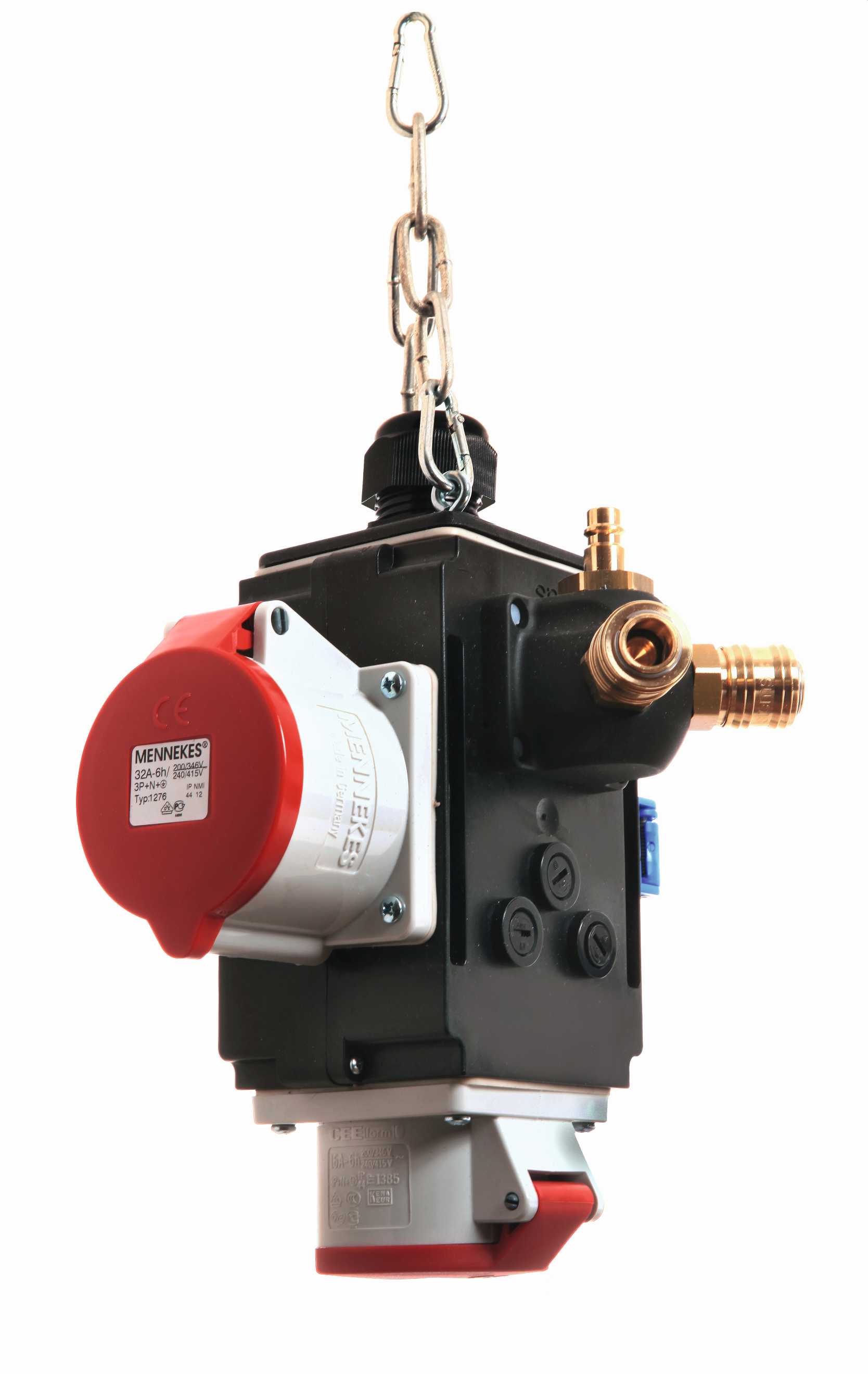 MIXO ENERGIEWURFEL VI+ 1X PRISE NF 1PNT/16A/250V 1X PRISE CEI 3PNT/16A/440