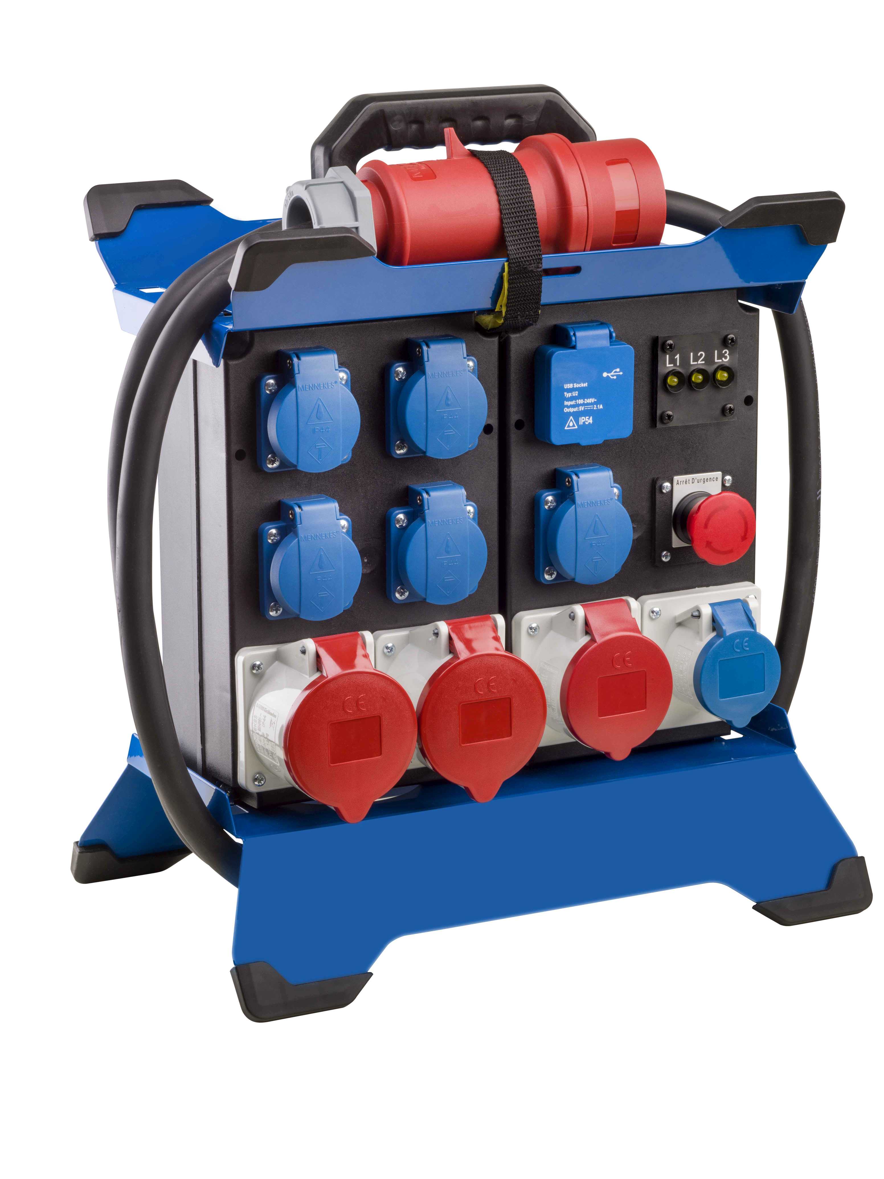 COFFRET DE CHANTIER STECKY DUO FRANCE 22 KW