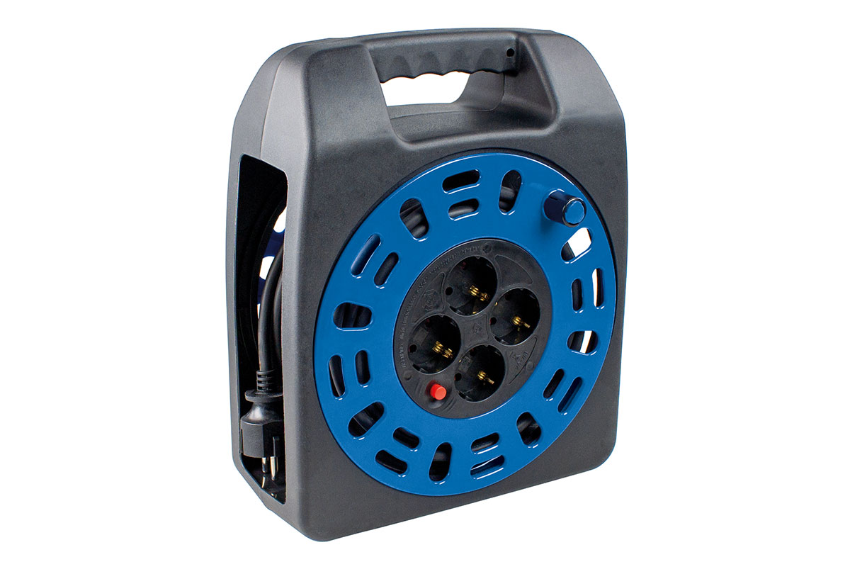 as Schwabe 16423 Kompakttrommel KBS 404T blau 25m H05VV-F 3G1,5 