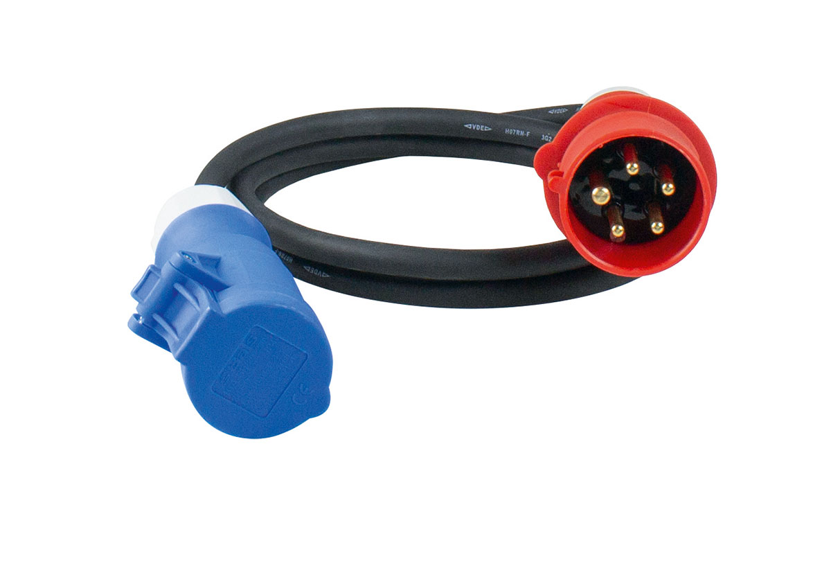 Adattatore CEE 230V/400V 32A 5 Poli IP44 - Per Cantieri, Campeggio E Barche